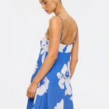 KIVARI - Rowena Strappy Maxi Dress - Blue