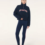 P.E NATION - Legacy Quarter Zip - Dark Navy