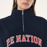 P.E NATION - Legacy Quarter Zip - Dark Navy