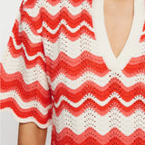 KIVARI - Leighton Mini Dress - Coral