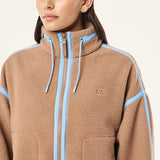 P.E NATION - Lennon Sherpa Jacket - Caramel