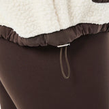 P.E NATION - Lennon Sherpa Jacket - Whisper White / Coffee