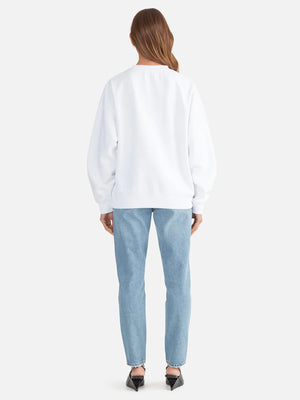 Ena Pelly - Lexi Monogram Sweater - White