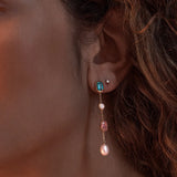 BY CHARLOTTE - You Are Infinite Drop Chain Earrings | Gold
