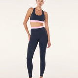 P.E NATION - Reflect F/L Legging - Marine Blue