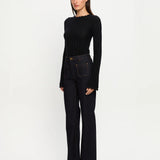 KIVARI - Logan Knit Top - Black