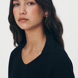 ROWIE - Loretta Knit Top - Noir