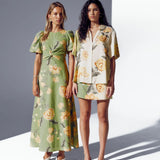 KIVARI - Eve Maxi Dress - Fresh Green