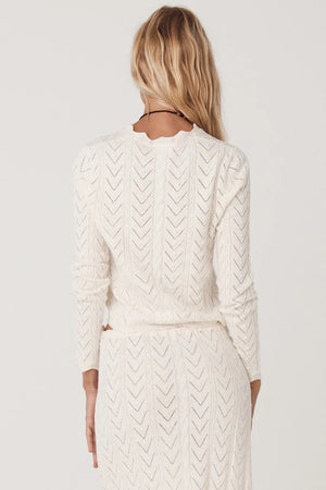 SPELL - Lou Lou Knit Top - Snow