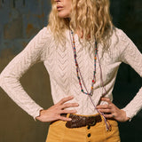 SPELL - Lou Lou Knit Top - Snow
