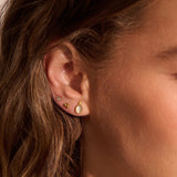 MURKANI - Loved Always Faceted Moonstone Earring | Gold