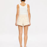 KIVARI - Celene Denim Short - Cream