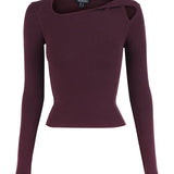 MOSSMAN - Soho Top - Burgundy