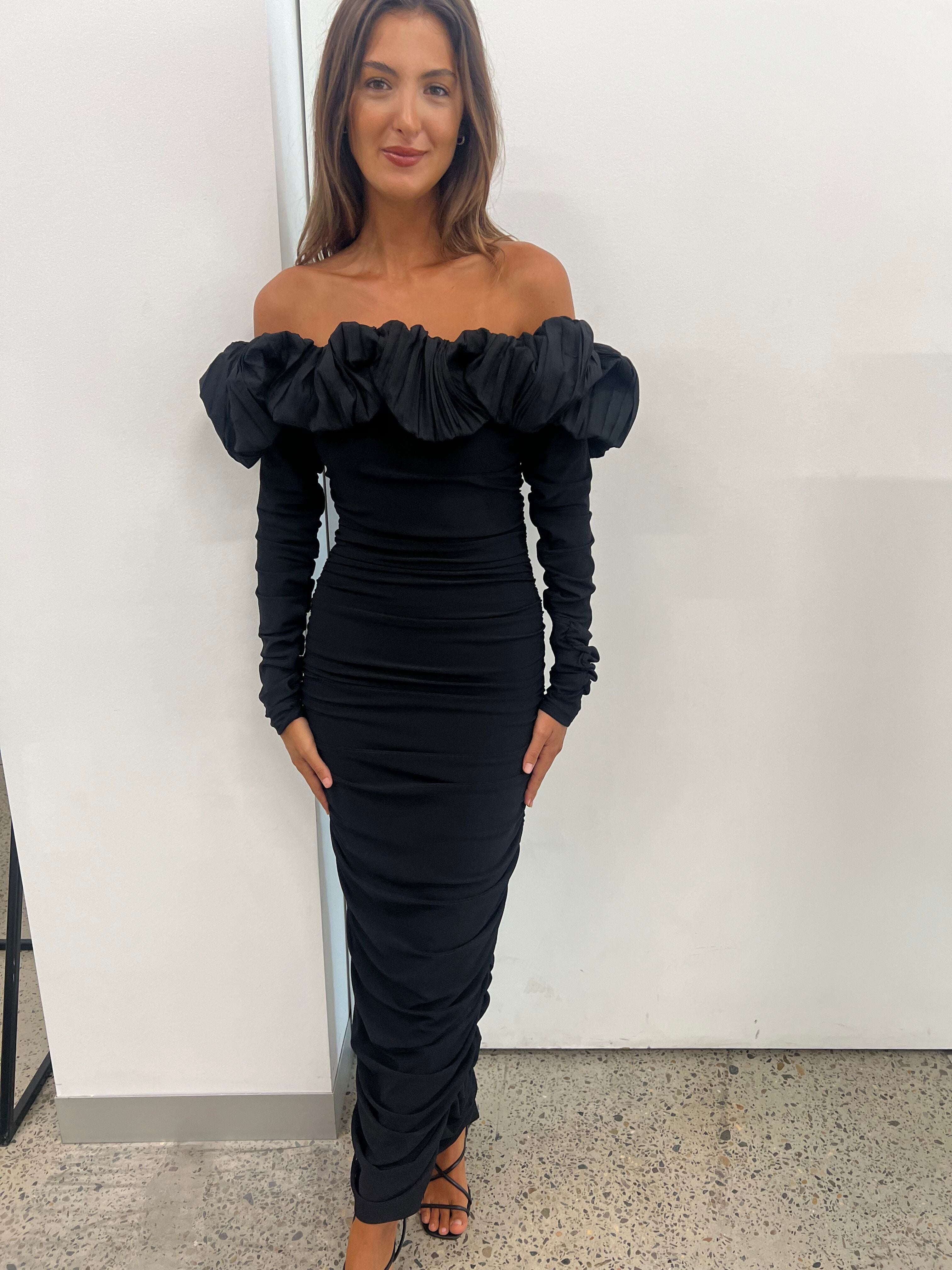 ACLER - Ambleside Midi Dress - Black ACLER - Ambleside Midi Dress - Black