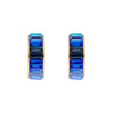 FAIRLEY - Blue Ombre Midi Hoops