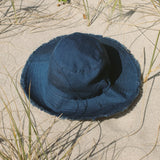 MARLOW - Linen Bucket Hat - Chambray