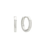 MURKANI - Plain Huggies 11mm | Silver