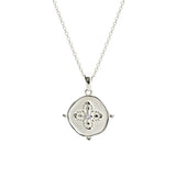 MURKANI - Sahara Medallion Necklace | Silver