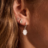 MURKANI - Loved Always Faceted Moonstone Earring | Silver