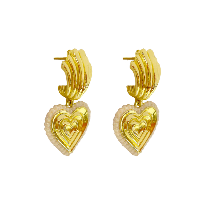 Mountain and moon earrings sales