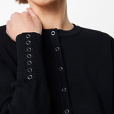 MOSSMAN - Manhattan Cardigan - Black