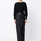 MOSSMAN - Manhattan Cardigan - Black