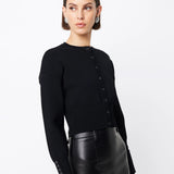 MOSSMAN - Manhattan Cardigan - Black