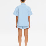 KIVARI - Marla Denim Shirt - Sky