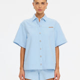 KIVARI - Marla Denim Shirt - Sky