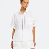 KIVARI - Marley Shirt - Ivory