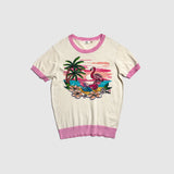 ME369 - Nora Knit Top - Sunset