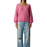 AMERICAN DREAMS - Milana LS Mohair Knit - Pink