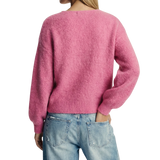 AMERICAN DREAMS - Milana LS Mohair Knit - Pink