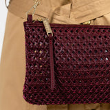 ARLINGTON MILNE - Molly Weave Xbody - Burgandy