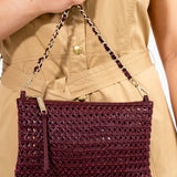 ARLINGTON MILNE - Molly Weave Xbody - Burgandy