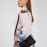 ARLINGTON MILNE - Molly Weave Xbody - Chocolate