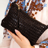 ARLINGTON MILNE - Molly Weave Xbody - Chocolate