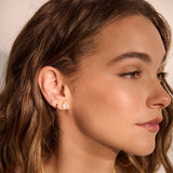 MURKANI - Loved Always Faceted Moonstone Earring | Gold