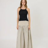 REMAIN - Lainey Skirt - Ivory Check