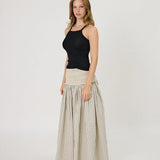 REMAIN - Lainey Skirt - Ivory Check