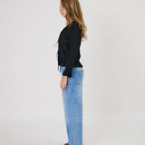 REMAIN - Elora Tie Top - Black