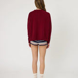 REMAIN - Tali Cardigan - Pomergranate