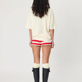REMAIN - Leopard Tee - Ivory