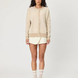 REMAIN - Tali Cardigan - Latte Stripe