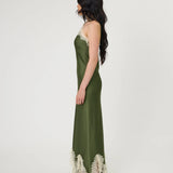 REMAIN - Rue Maxi Dress - Seaweed