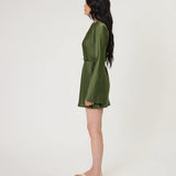 REMAIN - Phoenix Mini Dress - Seaweed
