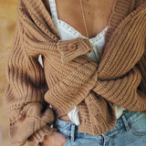SPELL - Mulberry Knit Cardigan - Toasted Almond