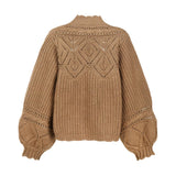 SPELL - Mulberry Knit Cardigan - Toasted Almond