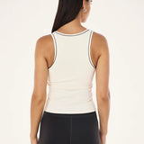P.E NATION - Nexus Rib Tank - Whisper White / Smokeshow