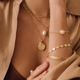MURKANI - Ocean Dreamer Pendant Necklace | Gold